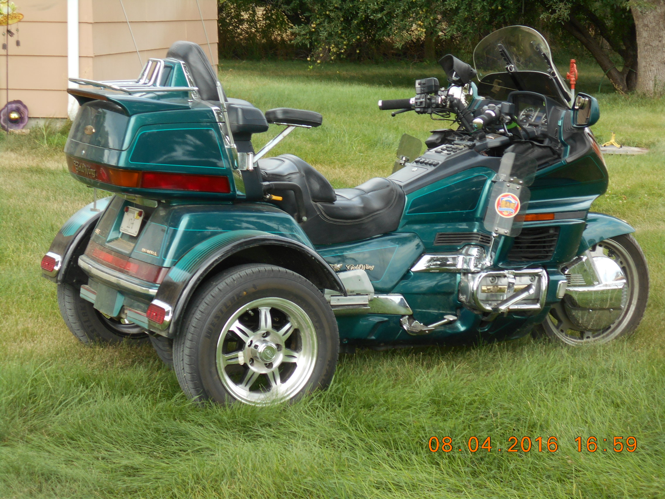 Greetings from NE Nebraska - I  started in 1963 with a white Honda 50.  After too  many bikes to recall, I am now riding a Honda GL1500,  to which a Hobo conversion outrigger trike was recently  installed.  Since the conversion was done on the 24th  July, We have put on just over a thousand miles. We like it a lot