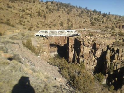 10- Freemont bridge craosses a chasm that is hundreds of feet to the bottom- Freemaont Canyon.JPG 10- Freemont bridge craosses a chasm that is hundreds of feet to the bottom- Freemaont Canyon.JPG