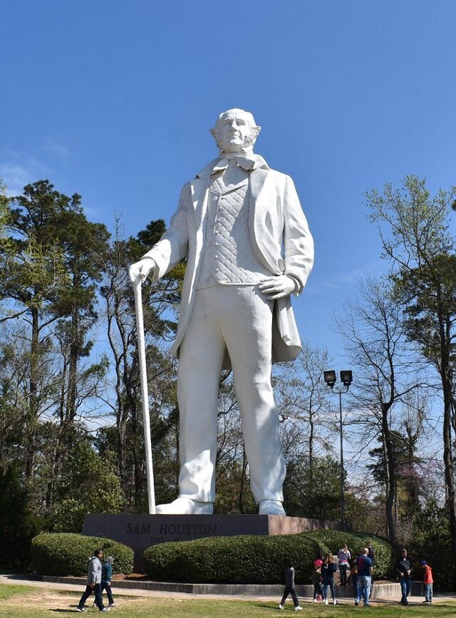 67-Foot Tall Sam Houston Statue in Huntsville 640.jpg