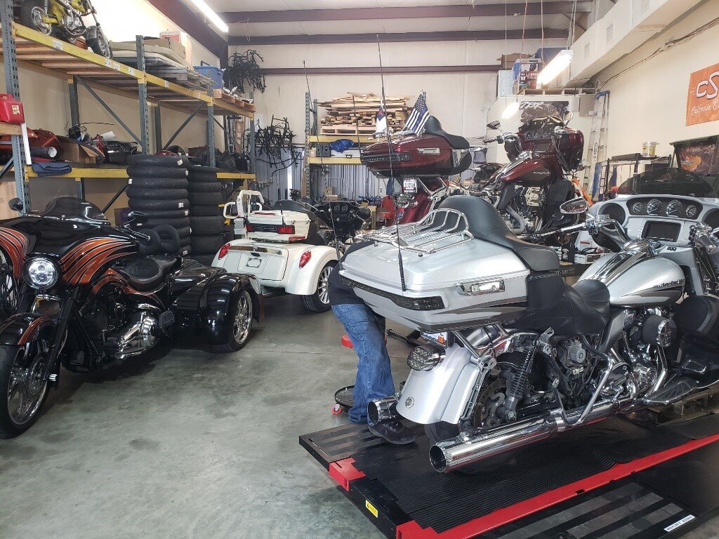 harleys in shop.jpg