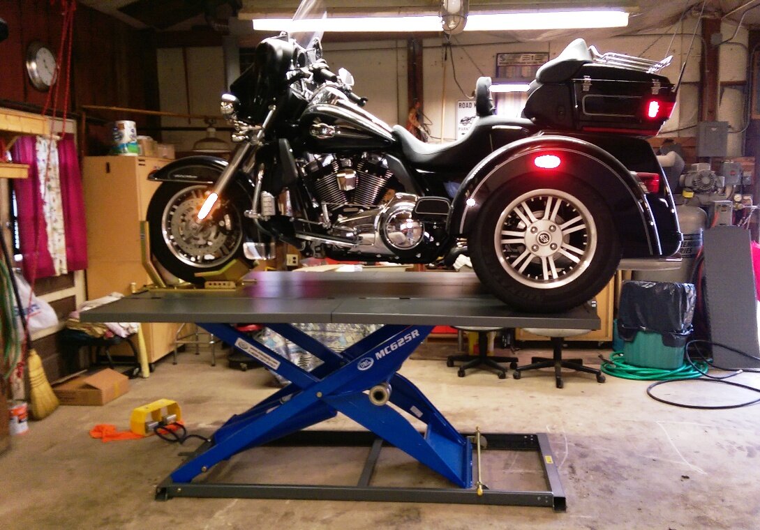 Trike up on Lift 2.jpg