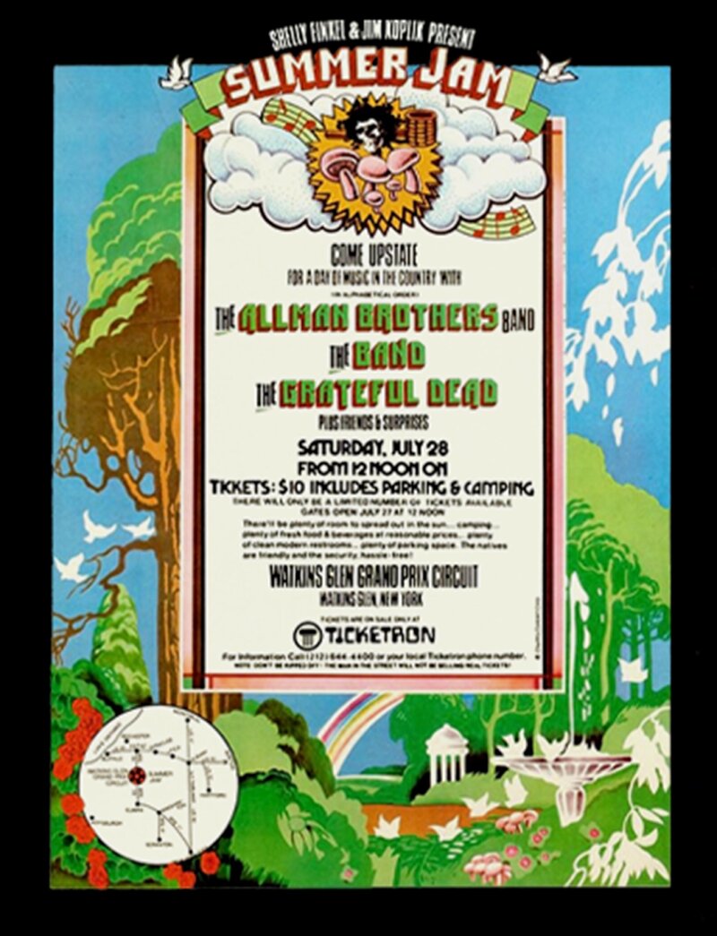 1973 Watkins Glen Summer Jam Poster tee Men's Black 2550x3300 50-60.jpg