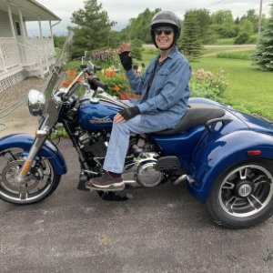 Carole and Joe's motorcycles