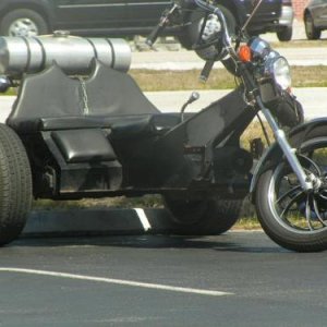 my trike finished on the road in florida