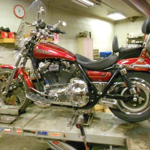 12 16 17 002 motorcycle Wednesday morning before Christmas 2017